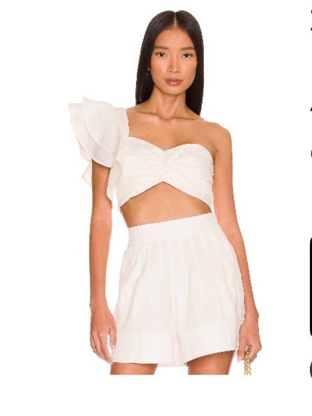 AMUR Zeha One Shoulder Bra Top
Size 4
